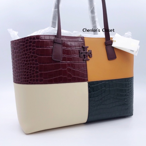 Tory Burch Handbags - NWT Tory Burch McGraw Embossed Tote